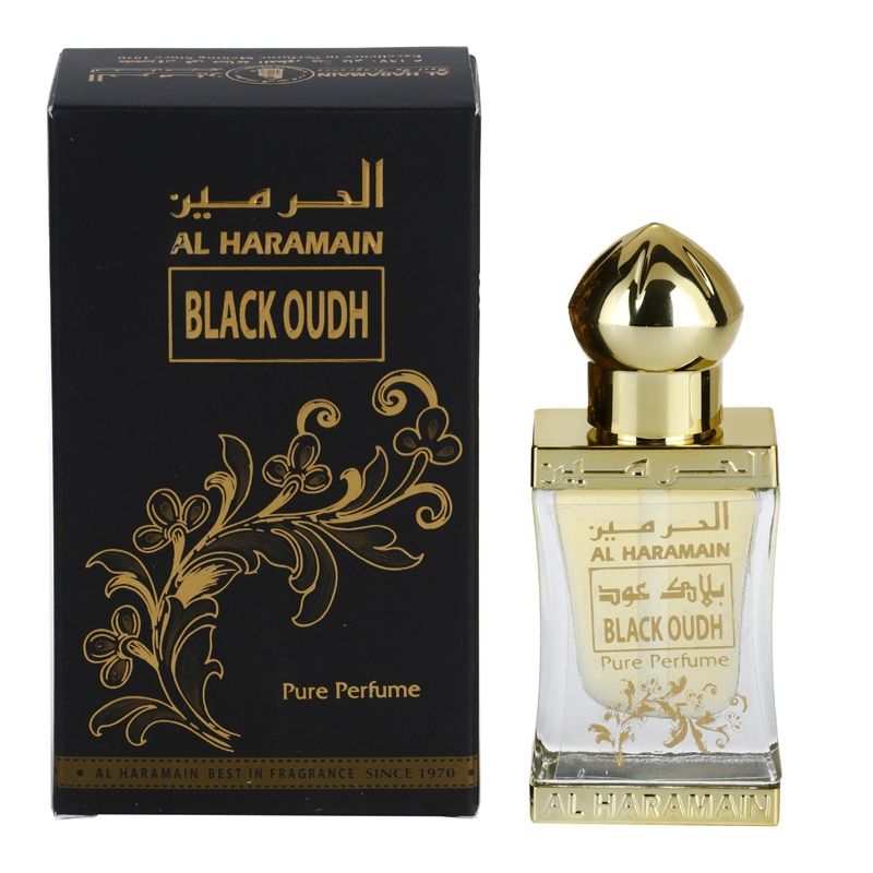 Black Oudh Perfume Oil 12ml by Al Haramain Perfumes Black Oudh Perfume Oil 12ml by Al Haramain Perfumes
