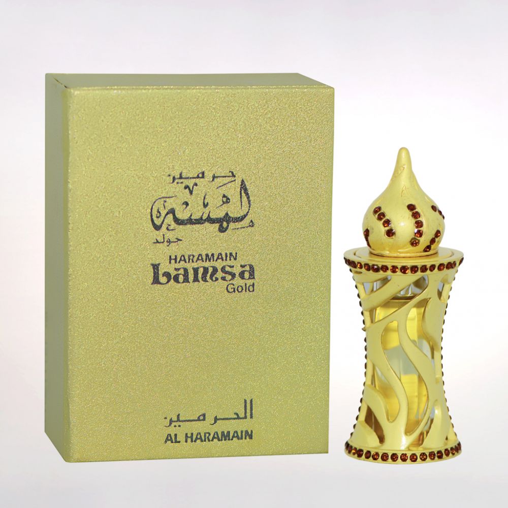 Lamsa Gold Perfume Oil 12ml by Al Haramain Perfumes