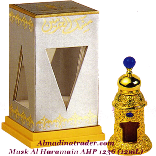 Musk Al Haramain Perfume Oil 12ml by Al Haramain Perfumes - Click Image to Close