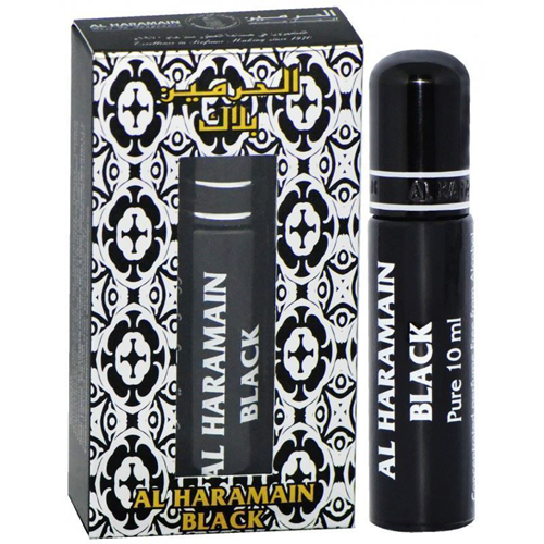 Black Roll-on Perfume Oil 10ml by Al Haramain - Click Image to Close