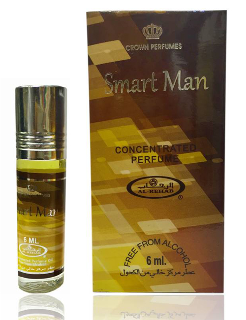 Smart Man Roll-on Perfume Oil 6ml by Al Rehab