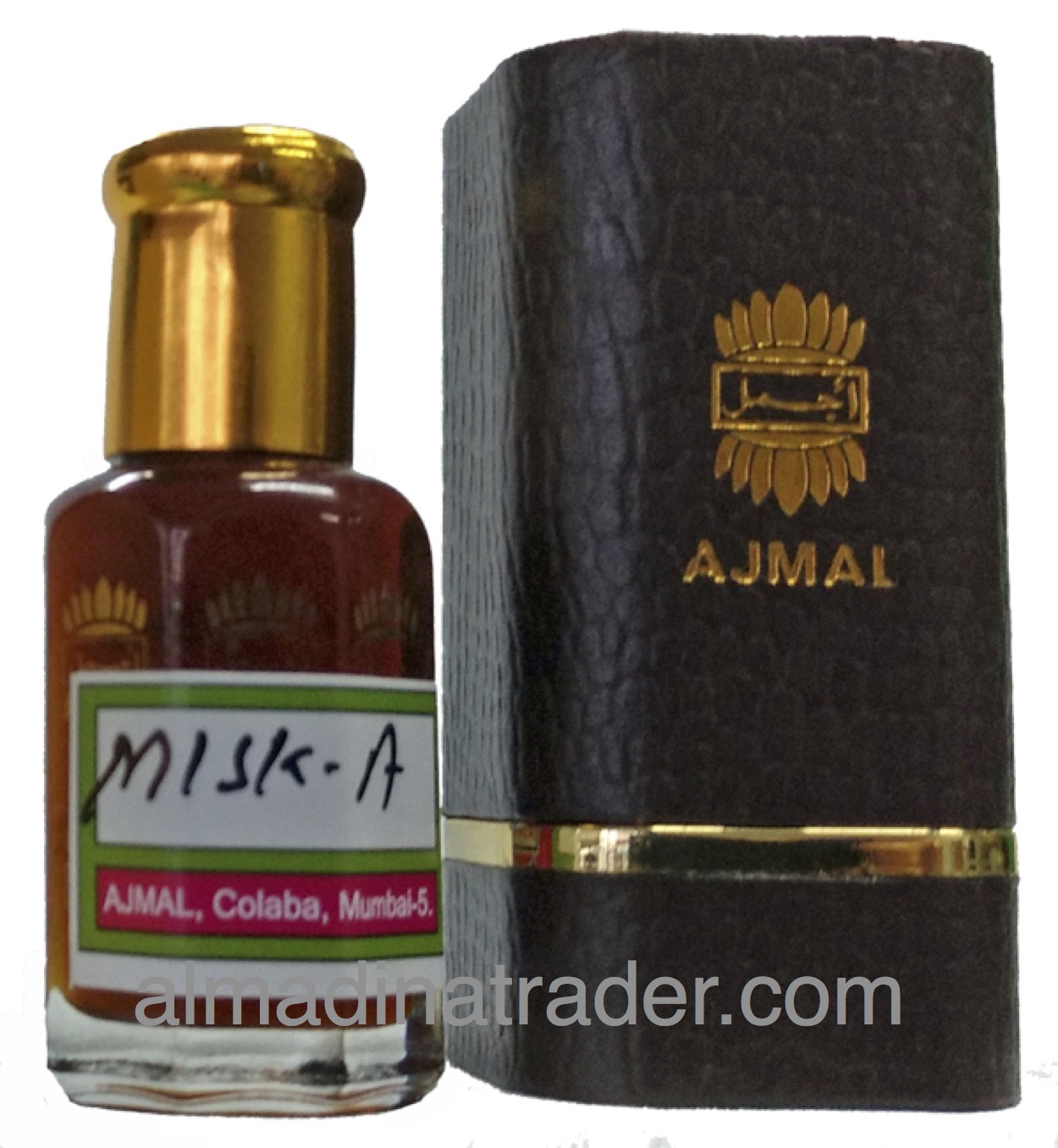 Black Misk Perfume Oil 12ml by Ajmal - Click Image to Close